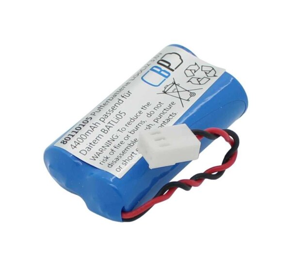 Batterie für Daitem DP8000  3,6V 4000mAh