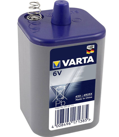 Batterie für Varta 4R25X, 6Volt 8500mAh